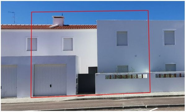 Uma das casas deste concurso, em Reguengos de Monsaraz